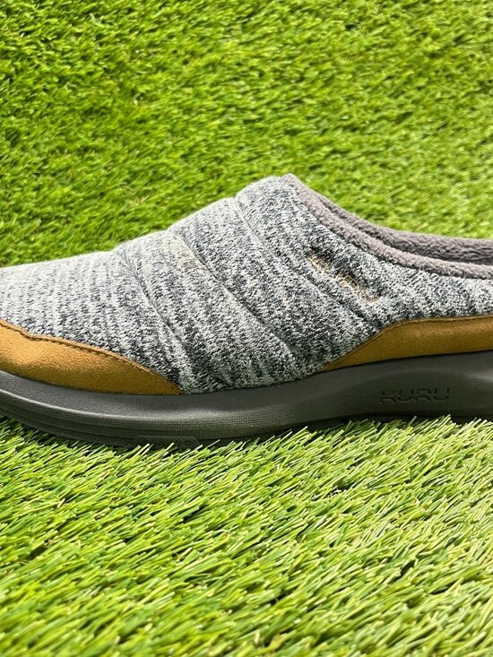 Kuru Draft 2 Mens Size 9 Gray Brown Classic Casual Slip-On Mule Slippers Shoes main image 7